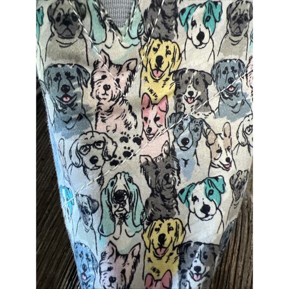 Bobs womens 8 Dogs Skechers Slip On Sneakers Comfort Shoes Gray Memory foam - Picture 2 of 8